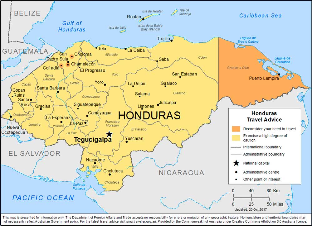code to call Honduras