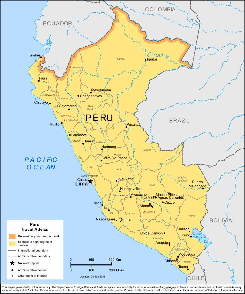 l'indicatif pour appeler le Pérou